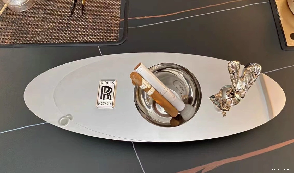 ASHTRAY ROLLS ROYCE CIGAR 0825